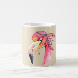 Boho Fiona Flamingo Mugg
