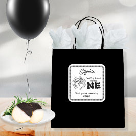 Boho First Resa runt Sol 1:a födelsedagen Party Fyrkantigt Klistermärke