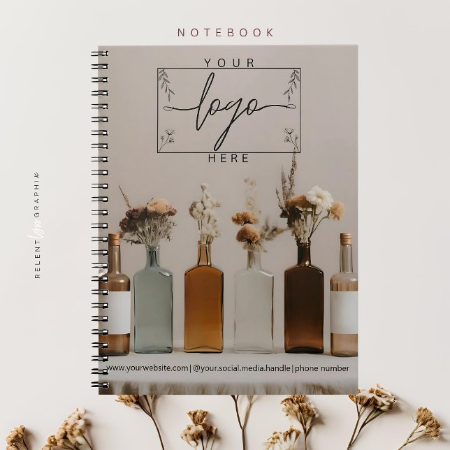Boho-flaskor | Blommor | Estetisk anteckningsbok (Skapare uppladdad)