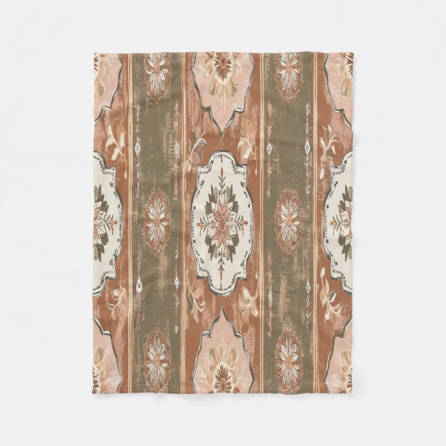 Boho Fleece Blanket (Framsidan)