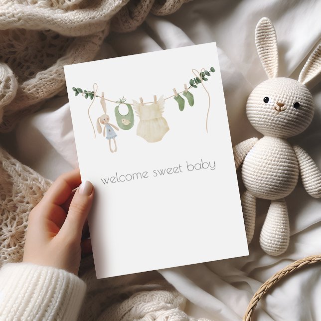 Boho Flicka Grattiss Card Kort (Skapare uppladdad)