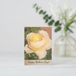 Boho Floral Ephemera photo Anteckningskort