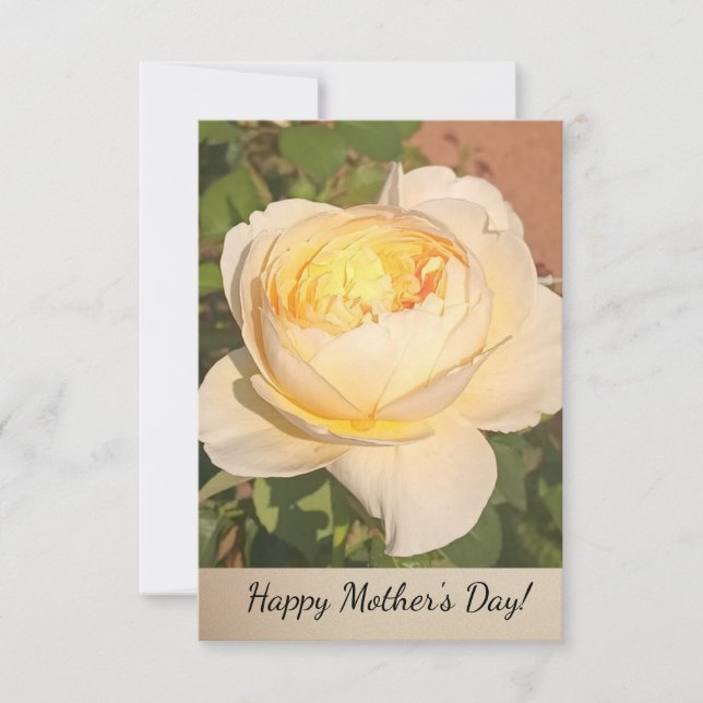 Boho Floral Ephemera photo Tack Kort (Framsida)