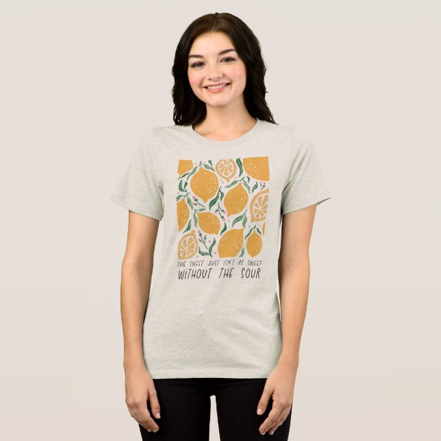 Boho Floral Quotes T Shirt (Framsida Full)