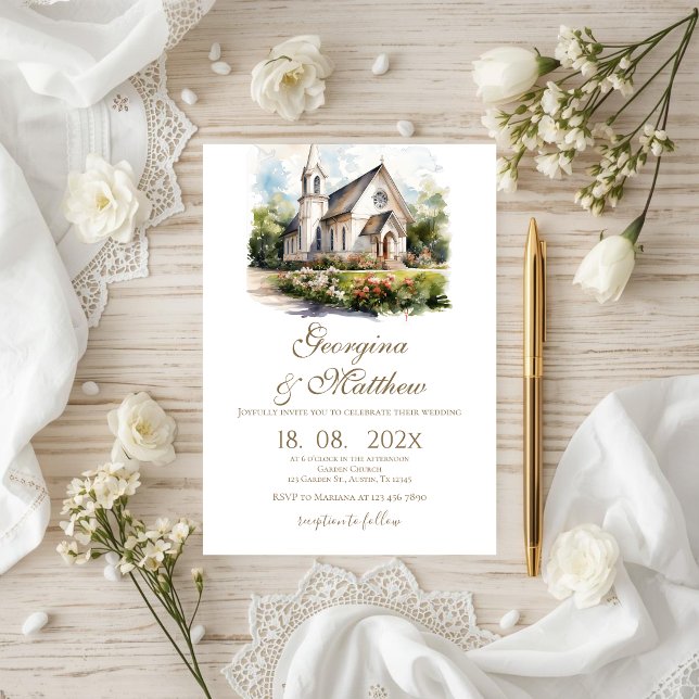 Boho floral wedding inbjudningar (Skapare uppladdad)