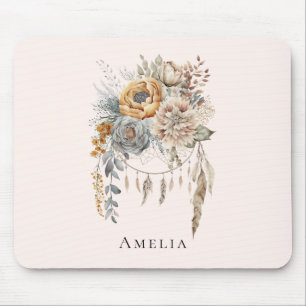 Boho Flower Bouquet och Dreamcatcher Musmatta