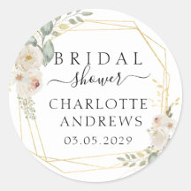 Boho Flower Bröllopsdusch  