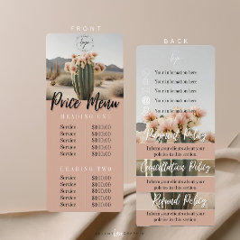 Boho | Flower Cactus | Pris meny | Policy Lakan
