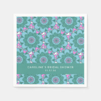 Boho Flower Groovy Grönt Möhippa Anpassningsbar