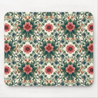 Boho Flower Magic - i Shades of Grönt and Rosa