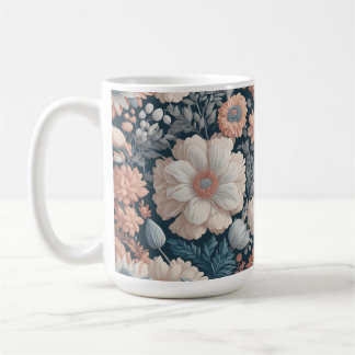 Boho Flowers Design 15 oz Classic Mugg