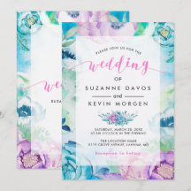 Boho Flowers & Modern WeddingTypography