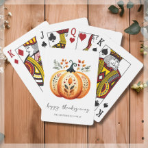 Boho Folk Pumpkin Thanksgiving