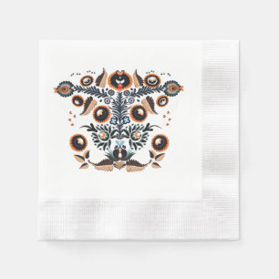 Boho Folkkonst Pappersservett