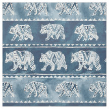 Boho för BJÖRNANDEmarin stam- mönster