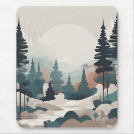 Boho Forest Landcape Artwork Musmatta