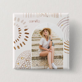 Boho former med Namn och Photo Arch Knapp