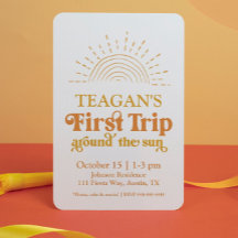 Boho första Resa runt Sol första födelsedag