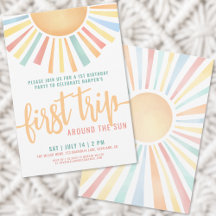 Boho Första Resan Runt Solen 1-årsdag