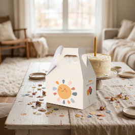 Boho Första Resan Runt Solen Partypresent  Presentaskar
