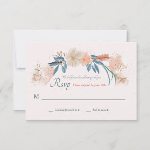 Boho Frame RSVP-kort OSA Kort