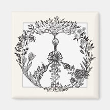 Boho Fredstecken Elegant Girly Cute Söt Blommigt