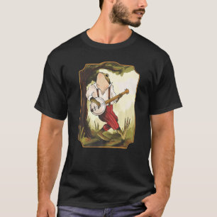 Boho Frog & Cottage Core Aesthetic Goblincore T Shirt