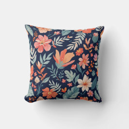 Boho Garden Stollig - den tropiska Blommigten Deko Kudde