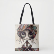 "Boho Gaze" Tote Bag av DAKimage
