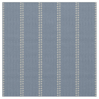 Boho geo enkla linjer beige denim blå rusticerad tyg