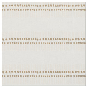 Boho geo enkla linjer beige vit rustik tyg