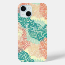 Boho Geometric Blommigt Sömlös