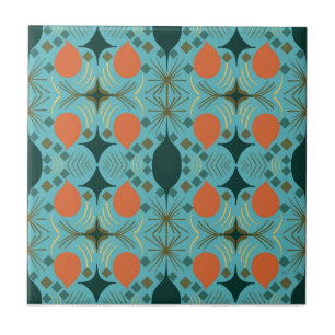 Boho Geometric Diamond Turcos Stone Underlägg