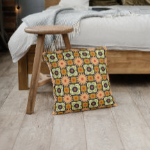 boho geometric mönster dekorativ kudde
