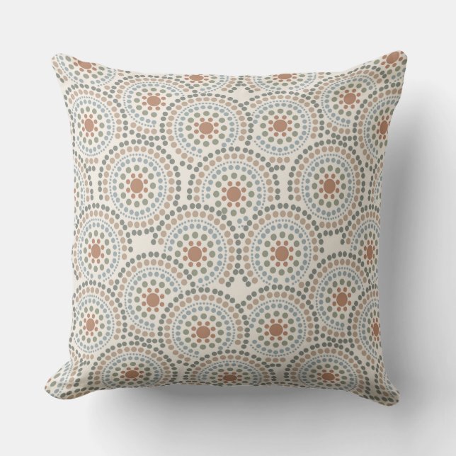 Boho geometrisk design kastkudde kudde (Framsida)