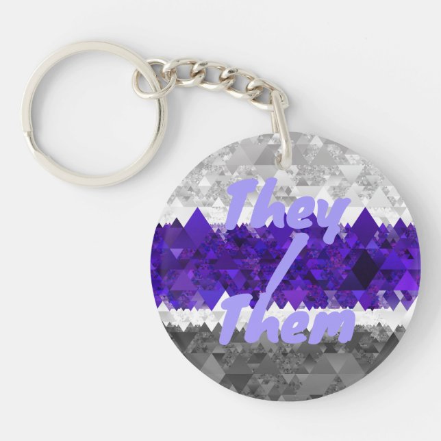 Boho Geometrisk Modern Retro Greygender Pride Flag (Framsidan)