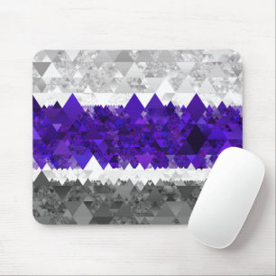 Boho Geometrisk Modern Retro Greygender Pride Flag Musmatta