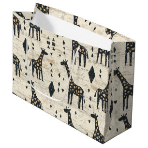 Boho Giraffd Tribal Mönster