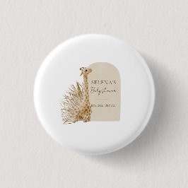 Boho Giraffe Baby Shower Knapp