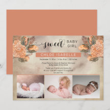 Boho Girl 3 Photo Pampas Grass | Blommigt Birth