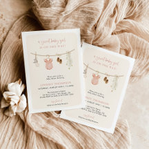 Boho Girl Baby Shower | Barnkläder för uttjänta fl