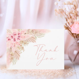 Boho Girl Pampas Orchid Tack Baby Shower