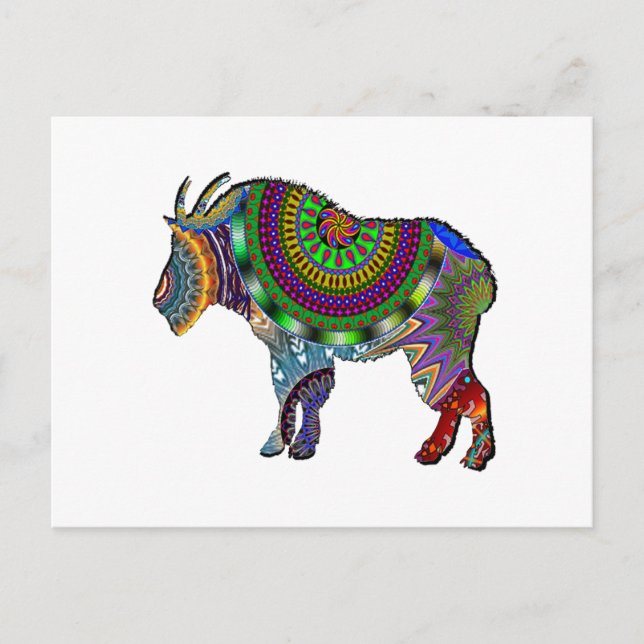 BOHO GOAT VYKORT (Framsida)