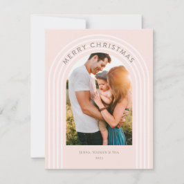 Boho God jul på Julkort