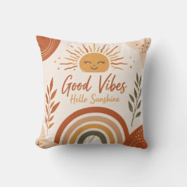 Boho God stämning Hello Sunshine Kuddcover Kudde