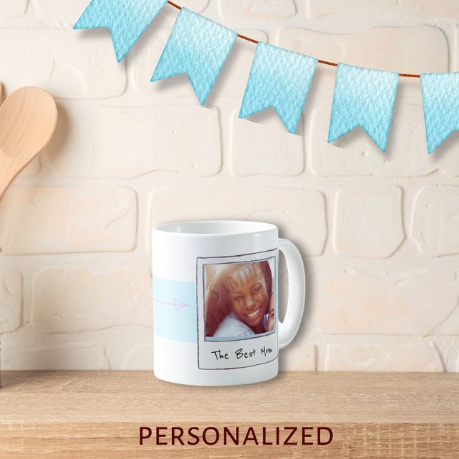 Boho Grattis på födelsedagen to Best Mamma någonsi Kaffemugg (Skapare uppladdad)