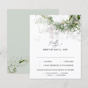 Boho Greenery Löv Bröllop OSA