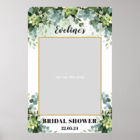 Boho greenery Succuly möhippa fotoprop
