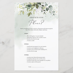 Boho grey foliage What's on Your Mobil match
