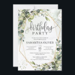 Boho grey löv guld geometrisk födelsedagsfest inbjudningar<br><div class="desc">Boho grey löv guld geometric födelsedagsfest inbjudan,  kontakta mig för matchande artiklar eller för anpassning,   Ro ©</div>
